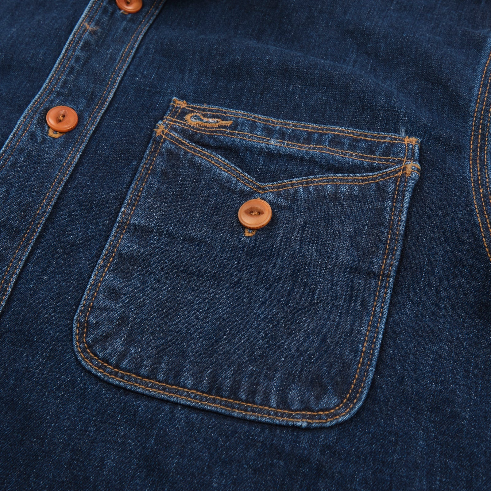 Freenote Cloth Lambert - Stone Washed Denim