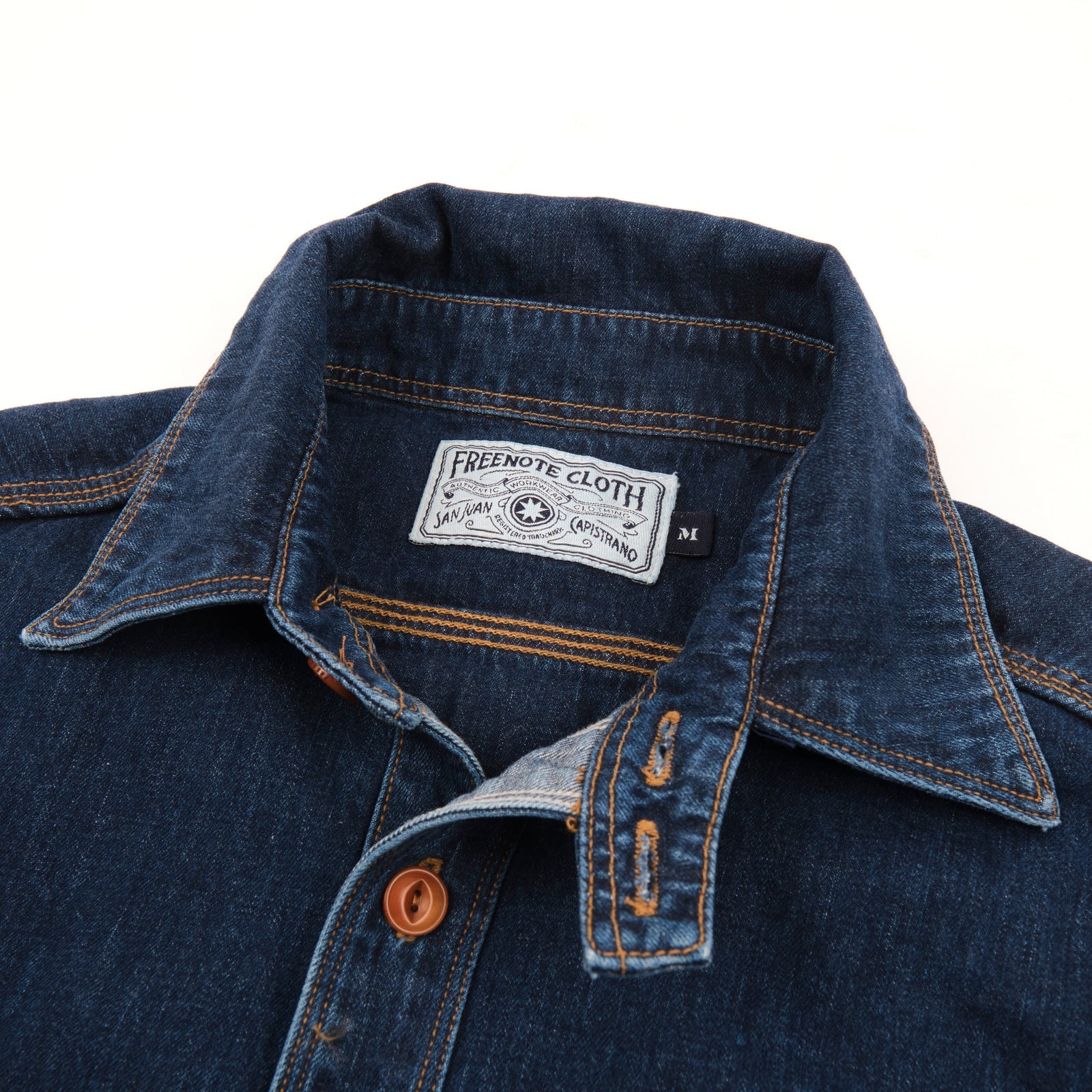Freenote Cloth Lambert - Stone Washed Denim