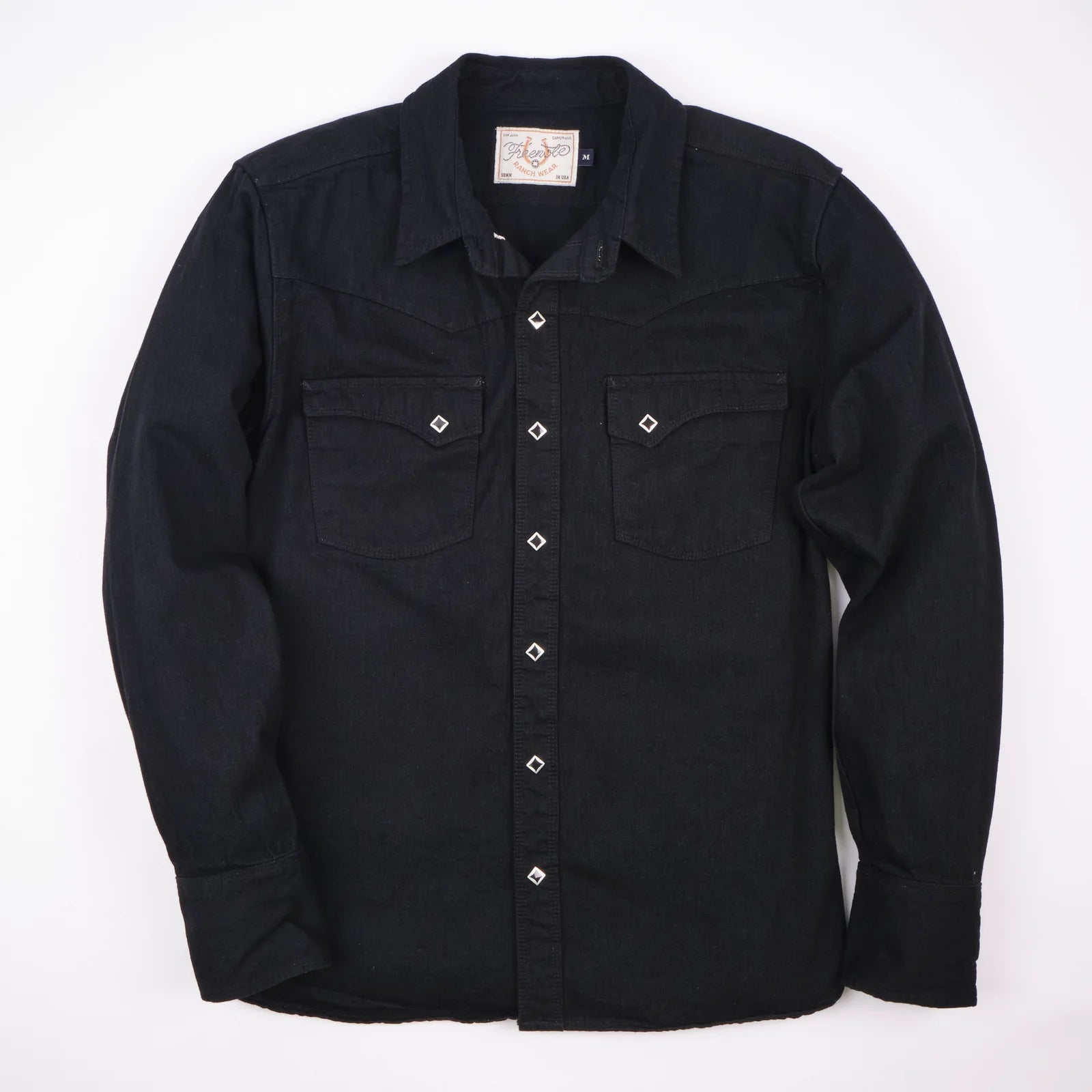 Freenote Cloth Calico - 9oz Black Denim