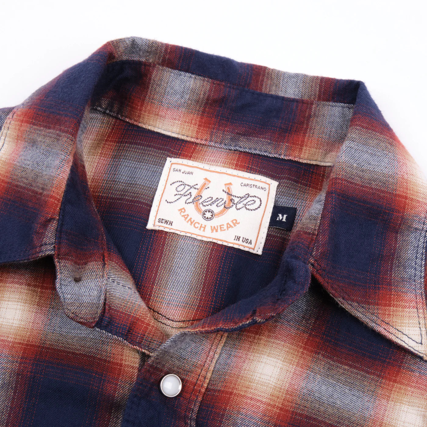 Freenote Cloth - Bodie Navy Plaid