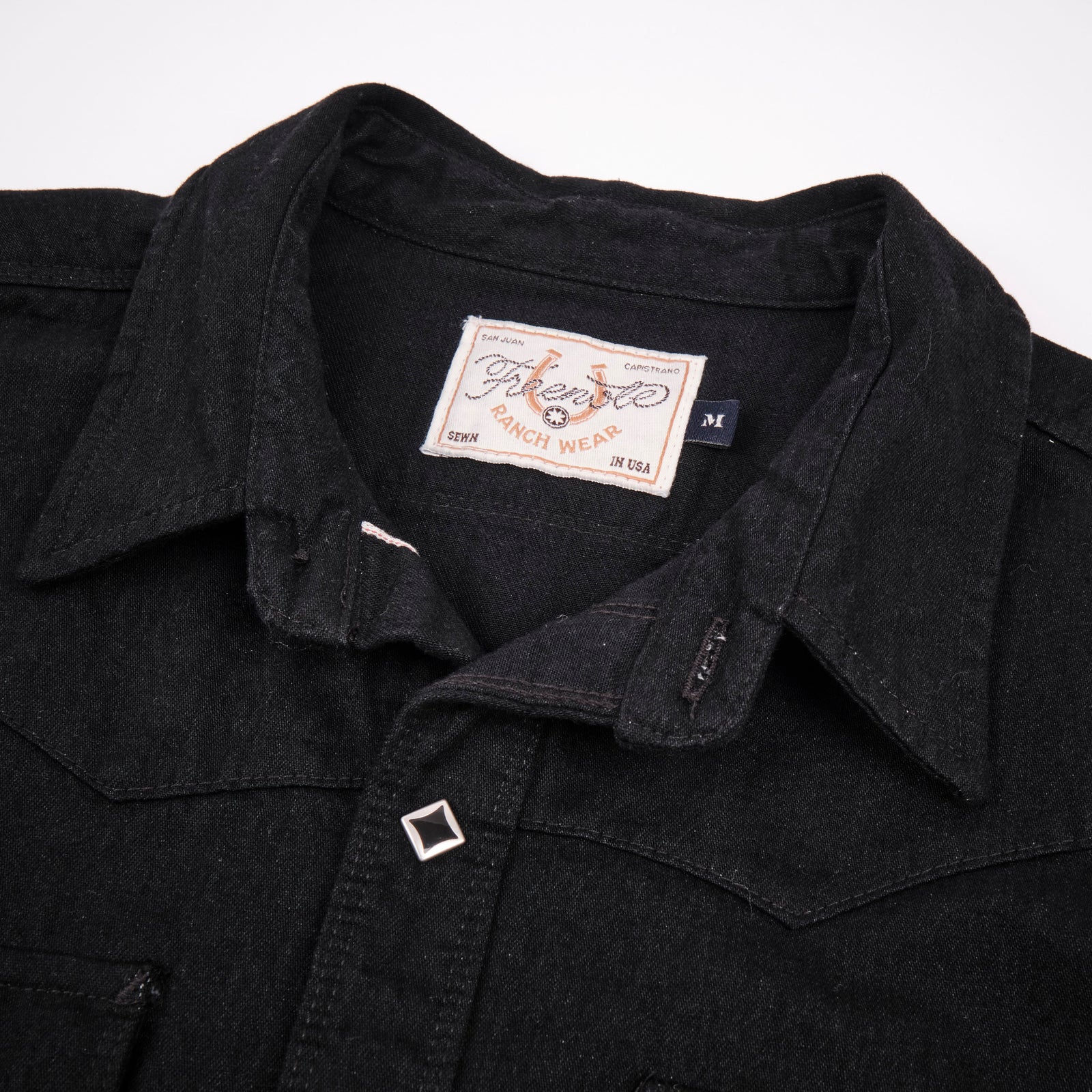 Freenote Cloth Calico - 9oz Black Denim