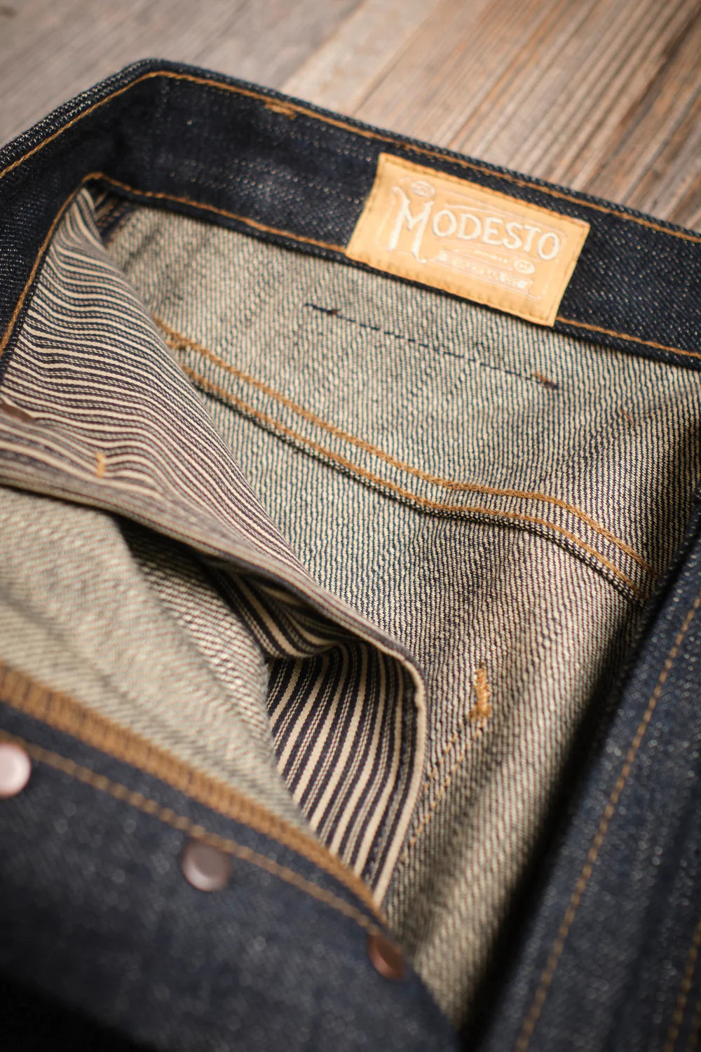 Freenote Cloth Modesto - 15oz Indigo Denim