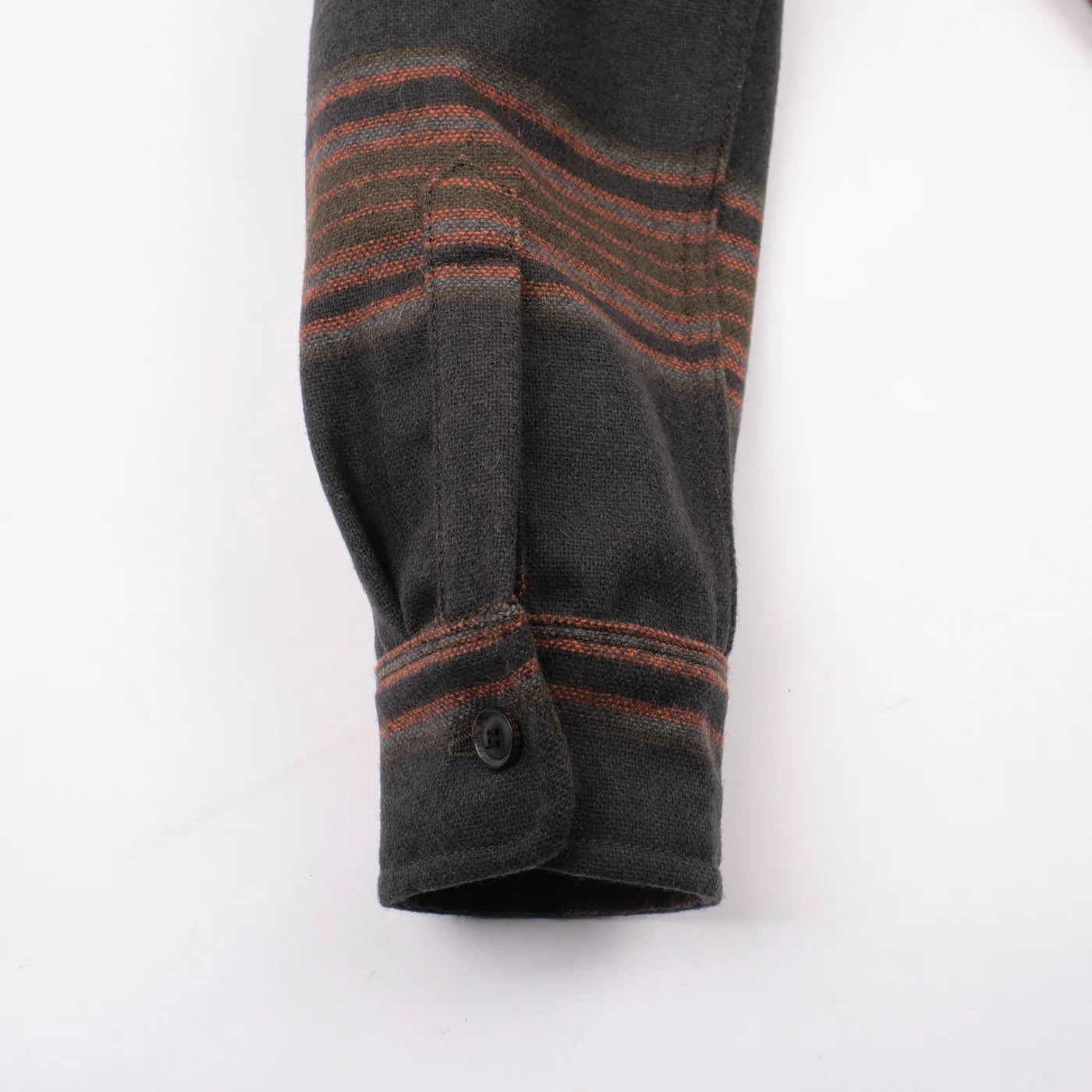 Freenote Cloth Benson - Black Stripe Wool