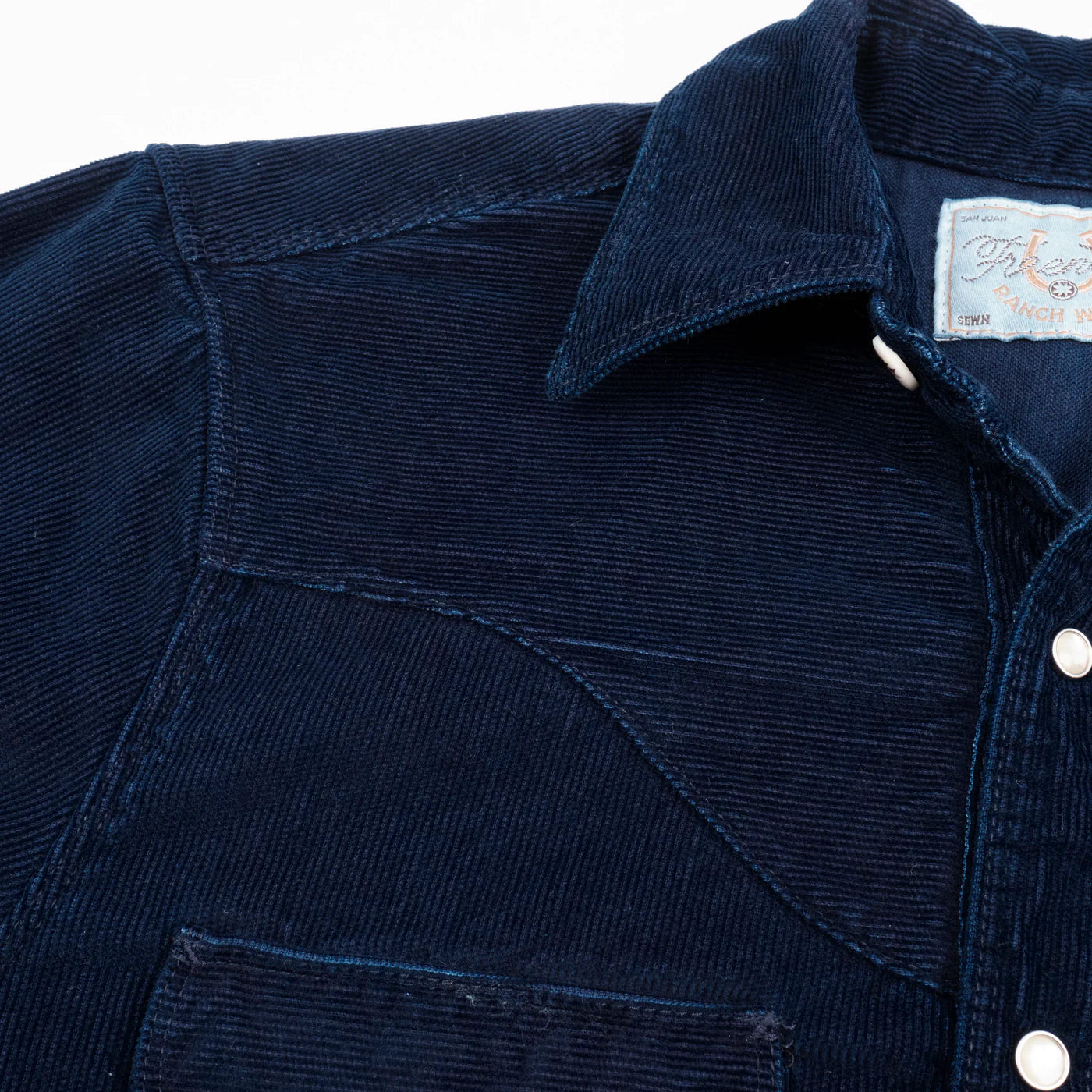 Freenote Cloth Packard - Indigo Corduroy