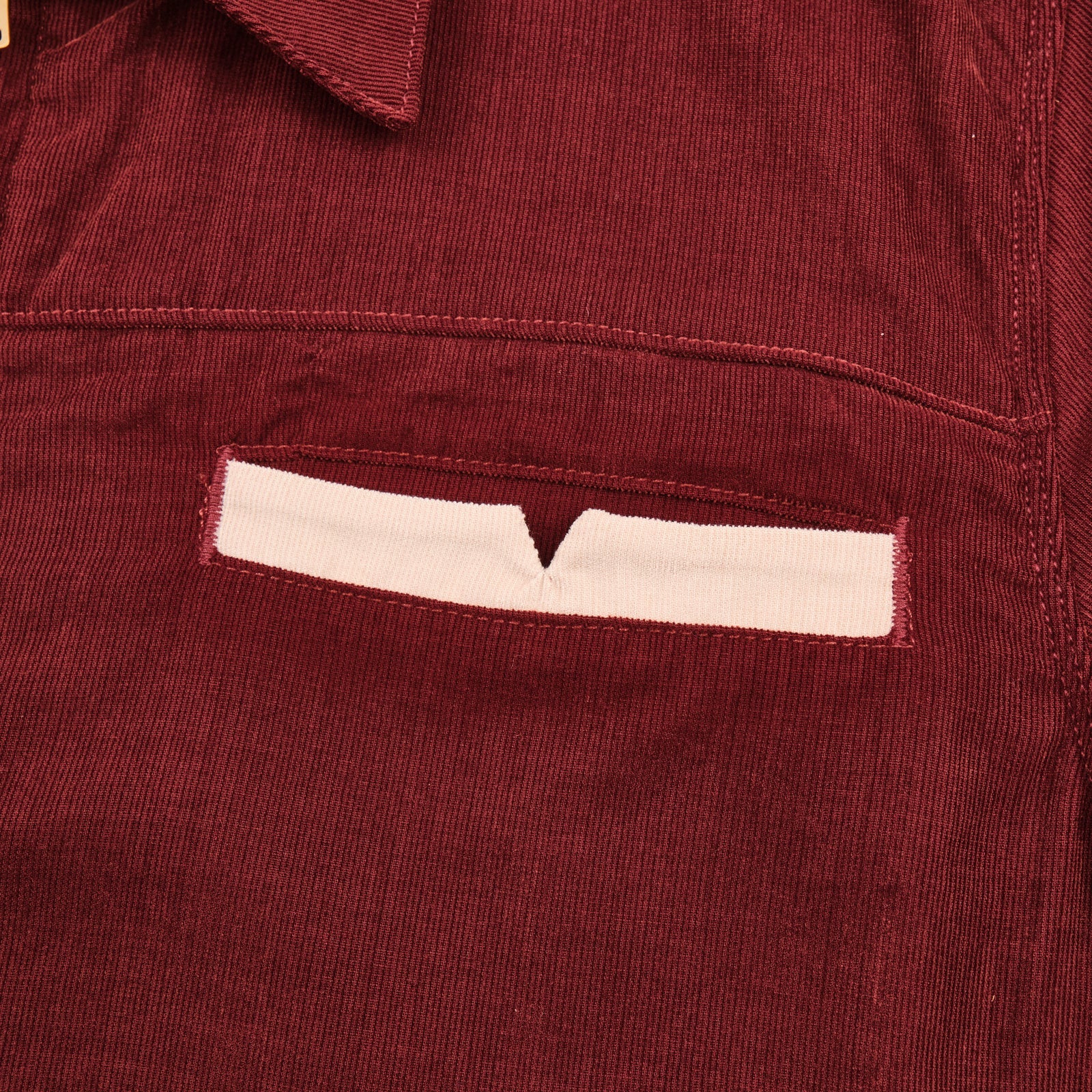 Freenote Cloth Yorba - Maroon Corduroy