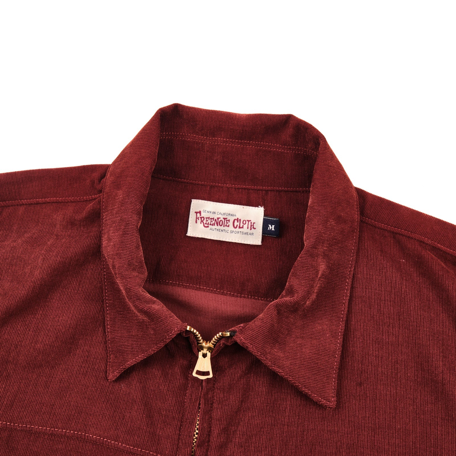 Freenote Cloth Yorba - Maroon Corduroy