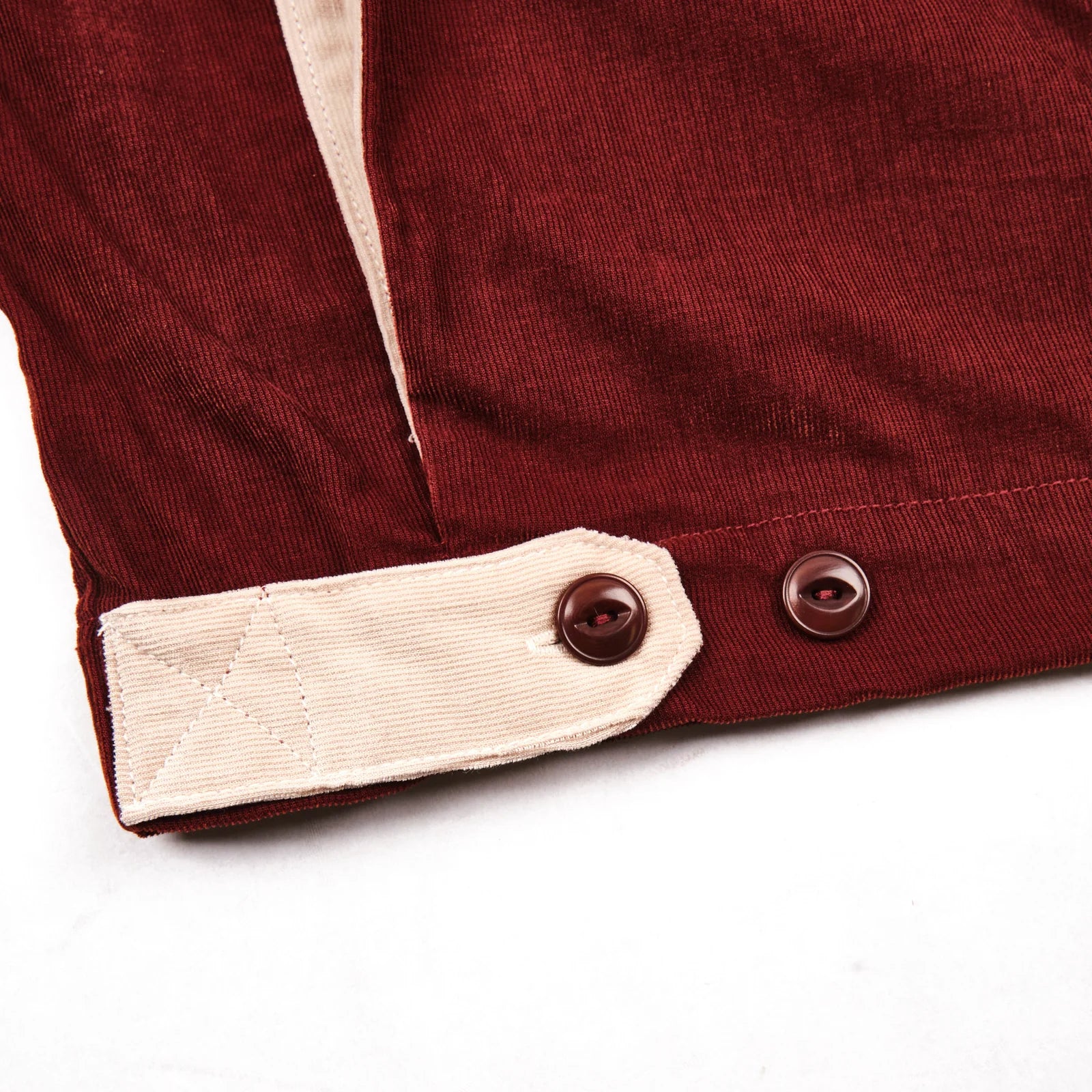Freenote Cloth Yorba - Maroon Corduroy