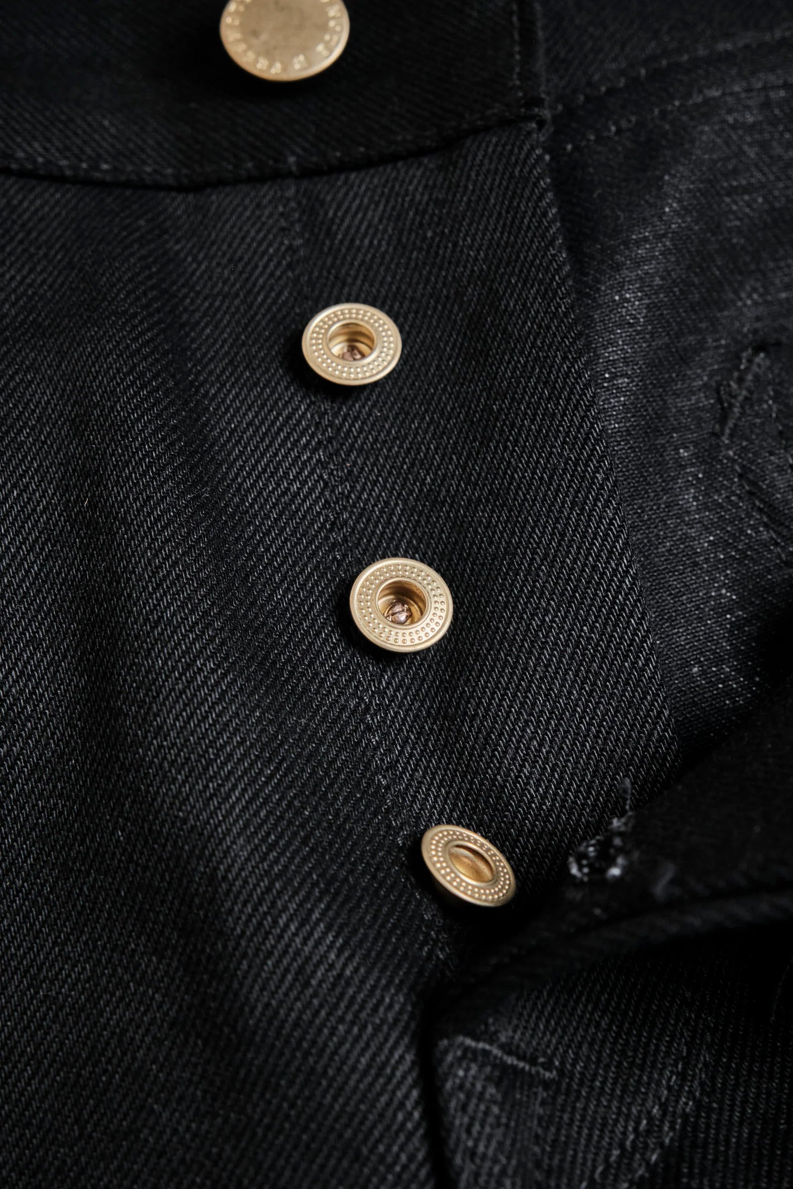 Freenote Cloth Rios - 15.75oz Aces High Black Denim