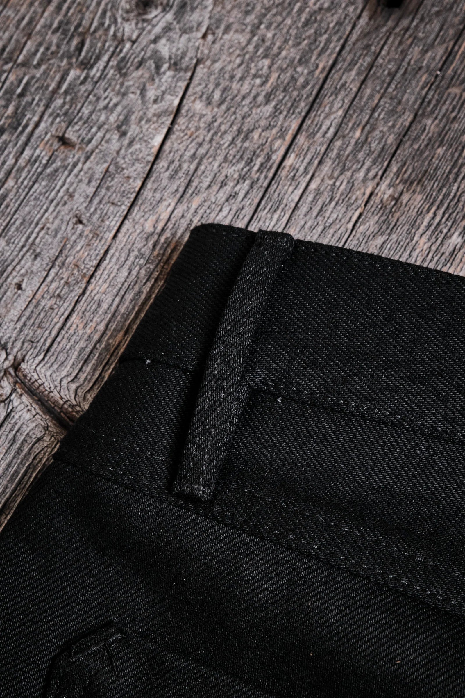 Freenote Cloth Rios - 15.75oz Aces High Black Denim