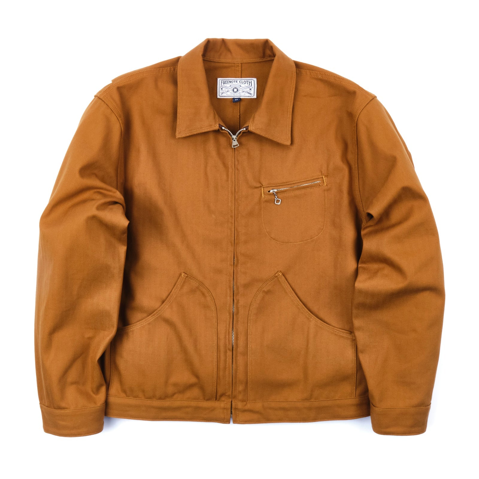 Freenote Cloth Kirthwood - Rust Herringbone
