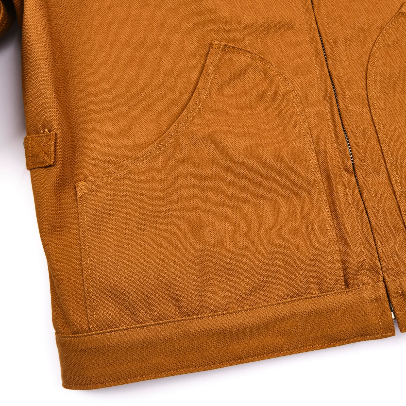 Freenote Cloth Kirthwood - Rust Herringbone
