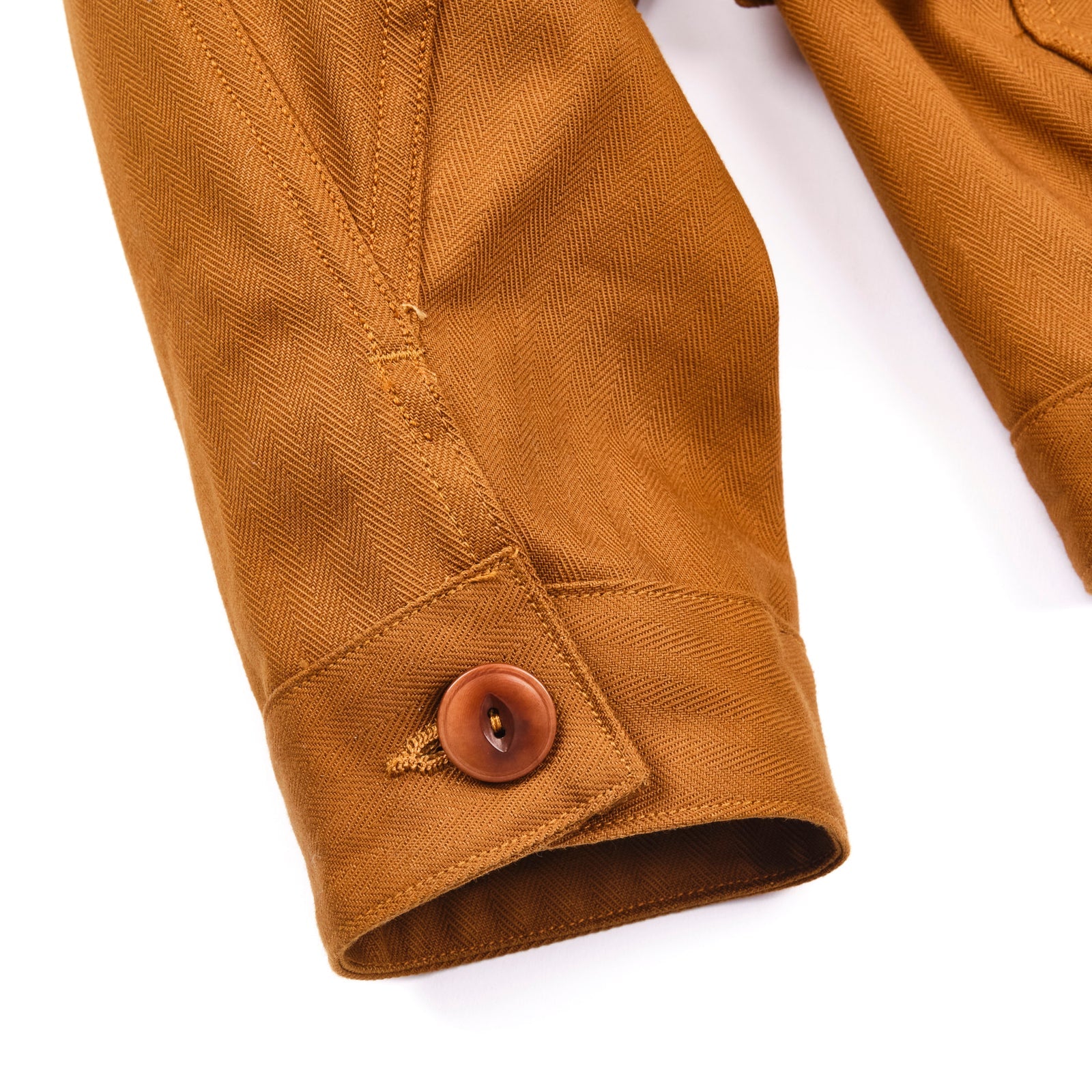 Freenote Cloth Kirthwood - Rust Herringbone