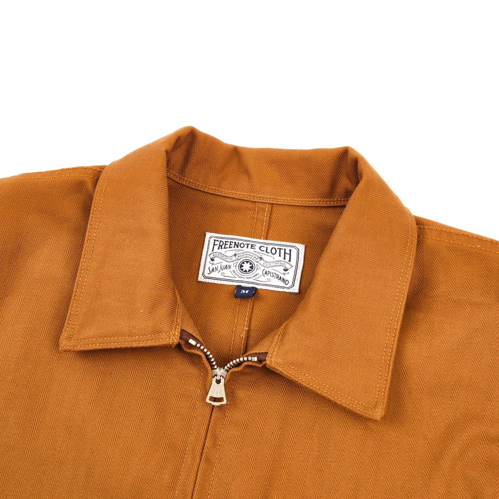 Freenote Cloth Kirthwood - Rust Herringbone