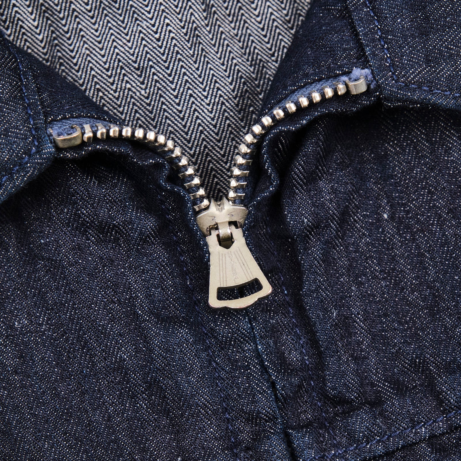 Freenote Cloth Yorba - Navy Herringbone