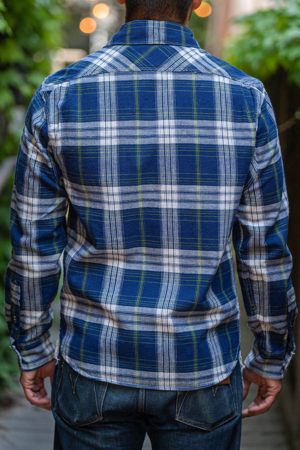 Freenote Cloth Currant - Blue Wing Plaid