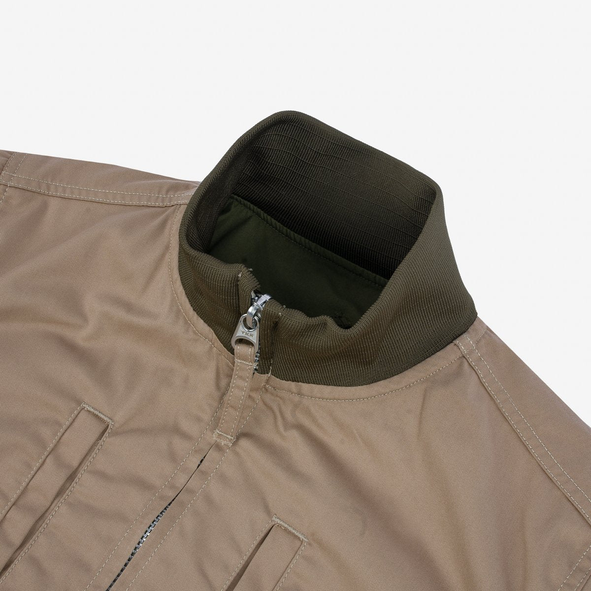 Iron Heart IHJ-130-OLV-NP Reversible Tanker Jacket - Olive (No Patch)