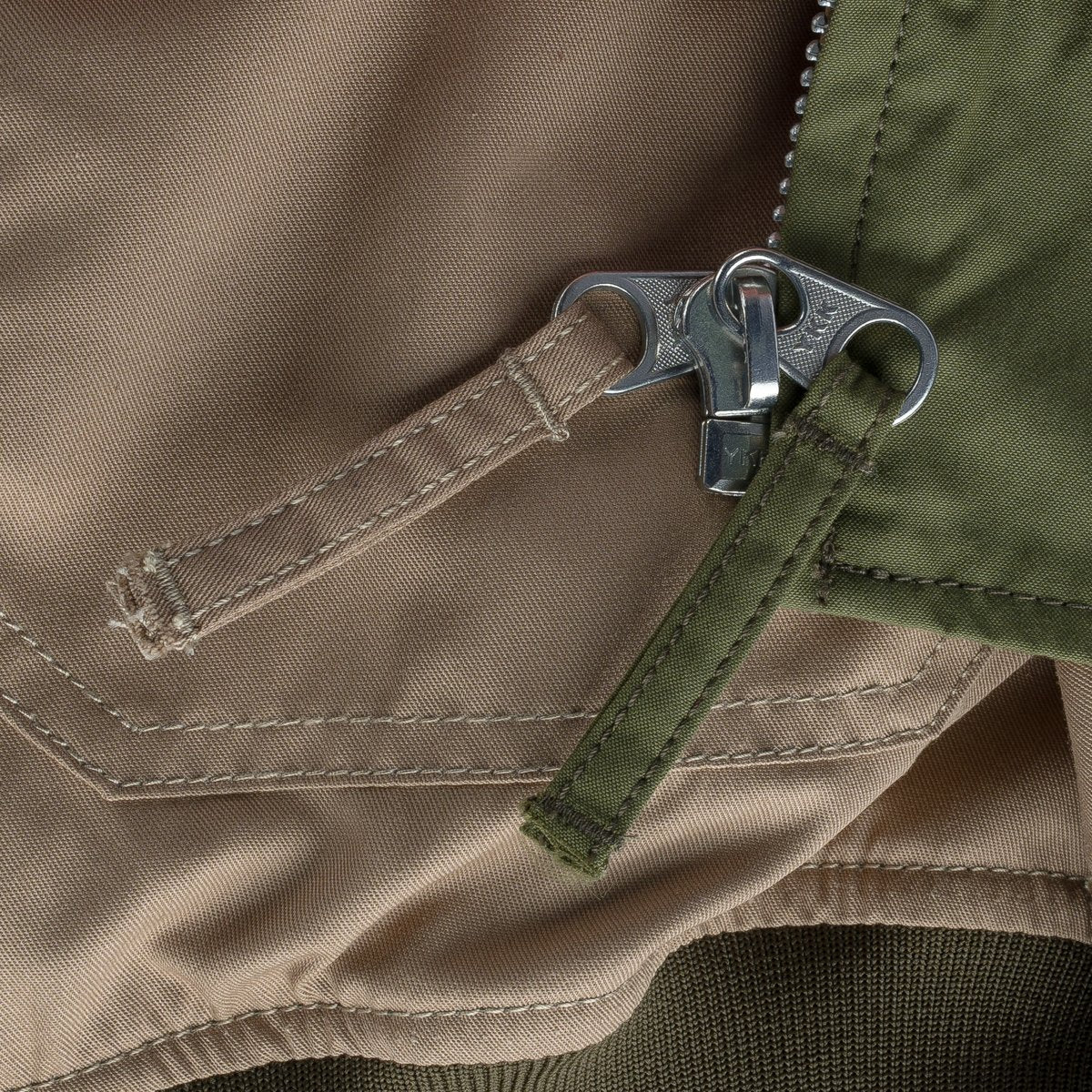 Iron Heart IHJ-130-OLV-NP Reversible Tanker Jacket - Olive (No Patch)