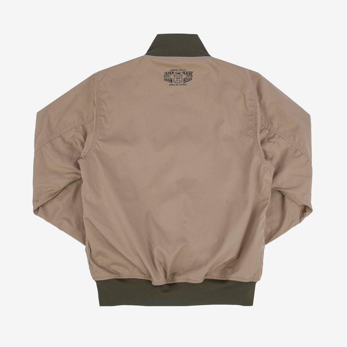 Iron Heart IHJ-130-OLV-NP Reversible Tanker Jacket - Olive (No Patch)