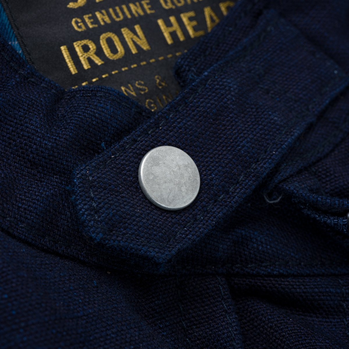 Iron Heart IHJ-135-IND 13oz Oxford Riders Jacket - Indigo