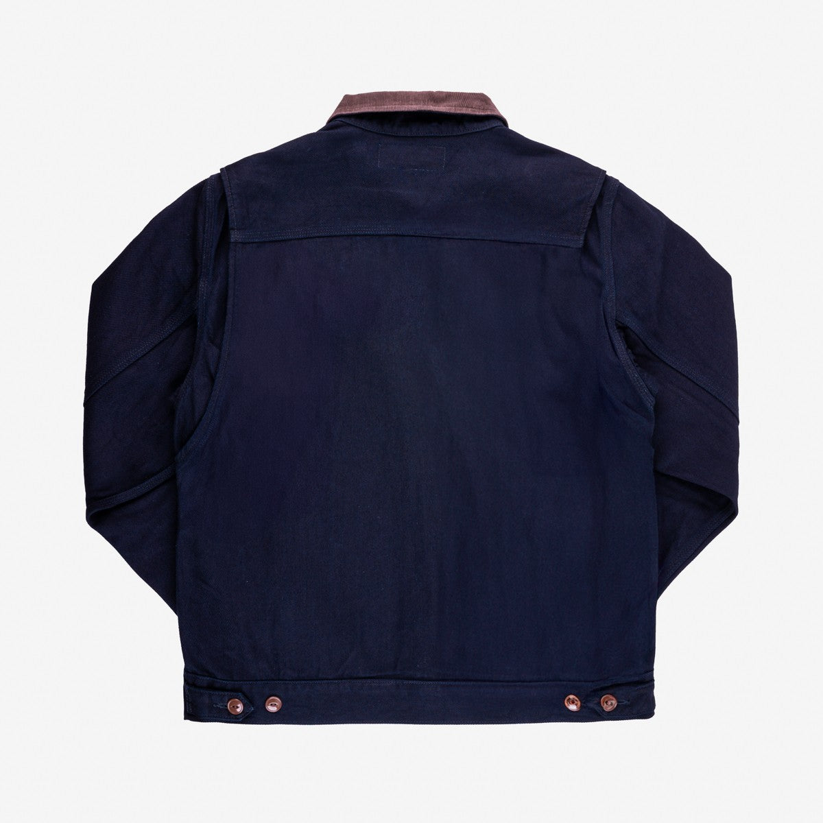 Iron Heart IHJ-143-IND 12oz Kersey Work Jacket - Indigo/Black