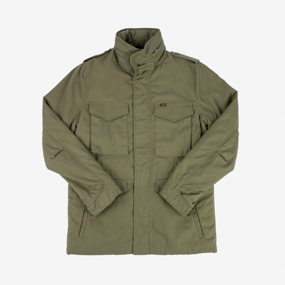 Iron Heart IHM-41-GRN Quilted Lining M65 Field Jacket - Olive Drab Green