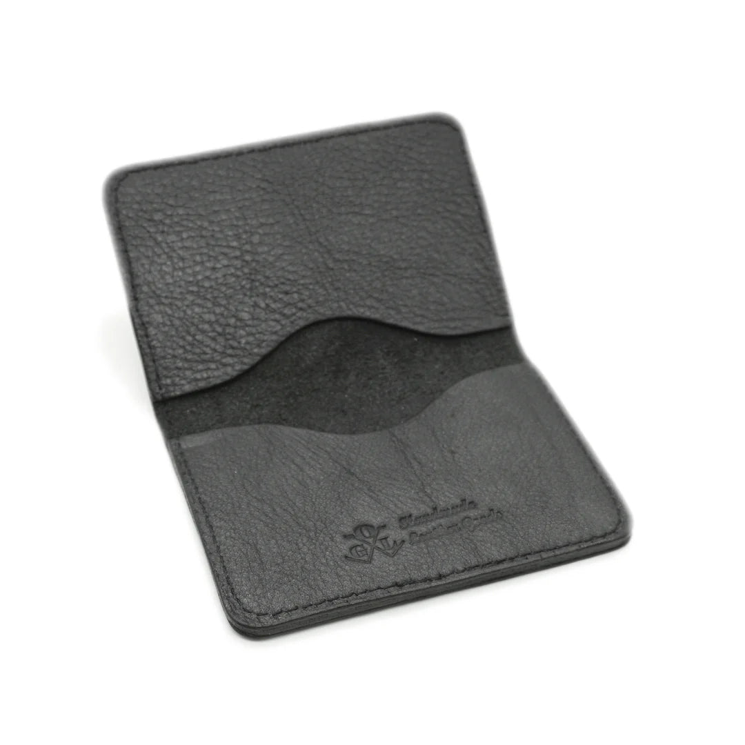 Obbi Good Label Kingsman Metro Flap Style Cardholder - Tumbled Black