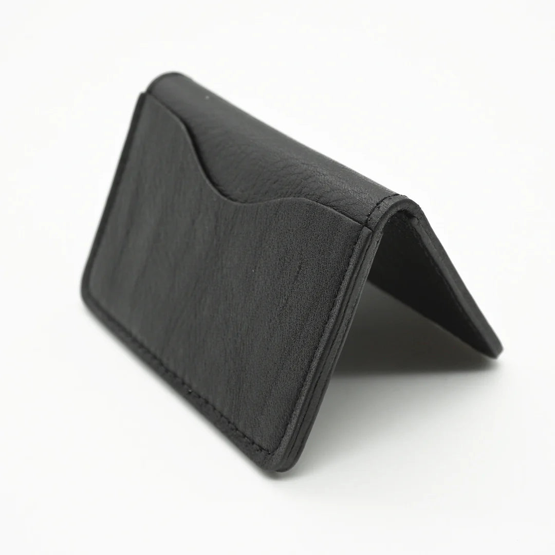 Obbi Good Label Kingsman Metro Flap Style Cardholder - Tumbled Black