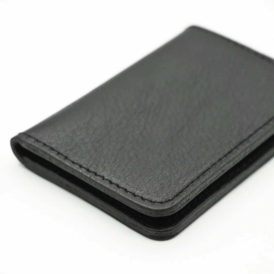 Obbi Good Label Kingsman Metro Flap Style Cardholder - Tumbled Black