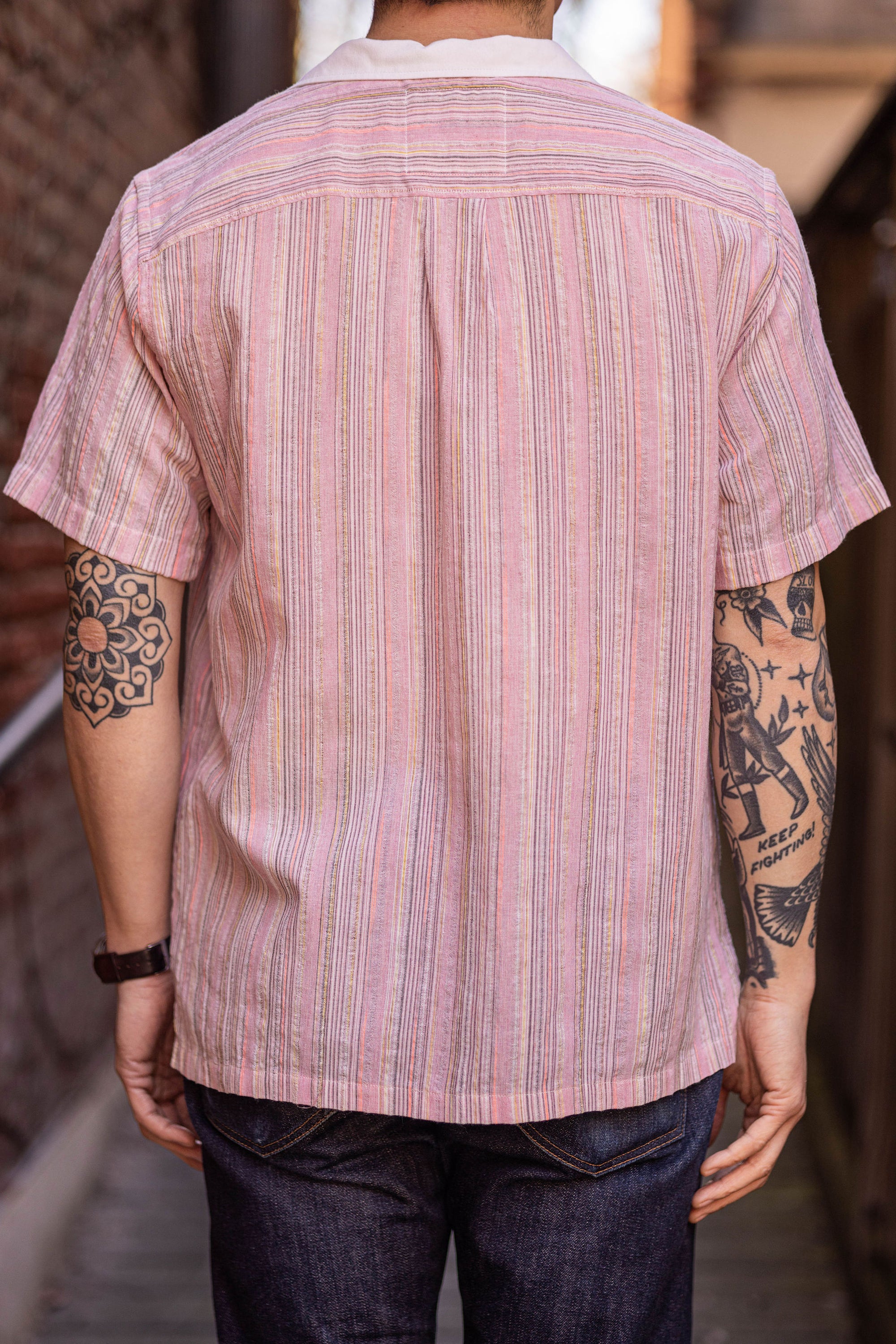 Hansen Garments Philip Short Sleeve Pull-on Shirt - Raspberry