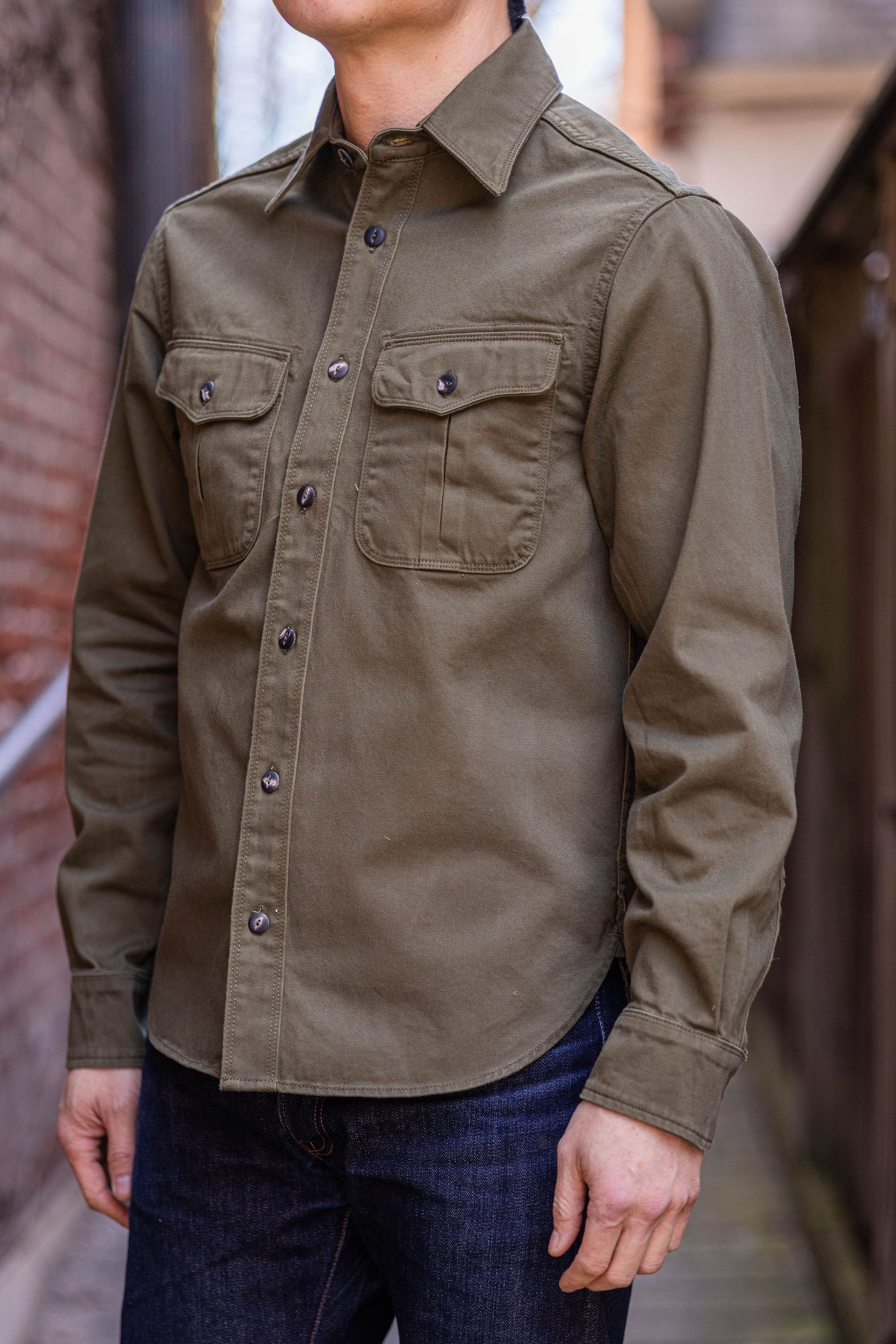 Freenote Cloth Rancho - Army Green