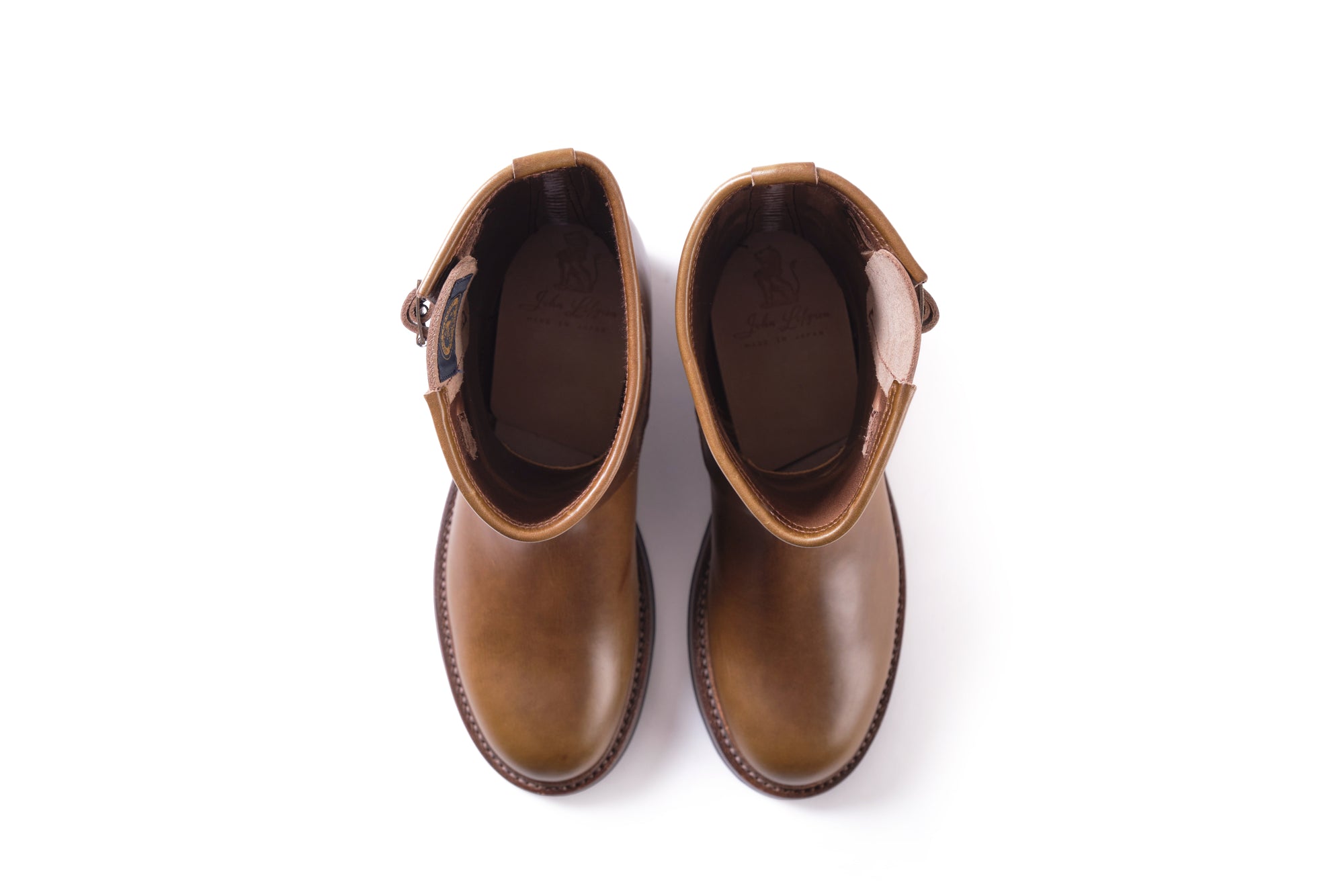 (Pre-Order FW26) John Lofgren Wabash Engineer Boots - Christmas 2026 Limited Edition - Horween CXL Olive/Natural Roughout