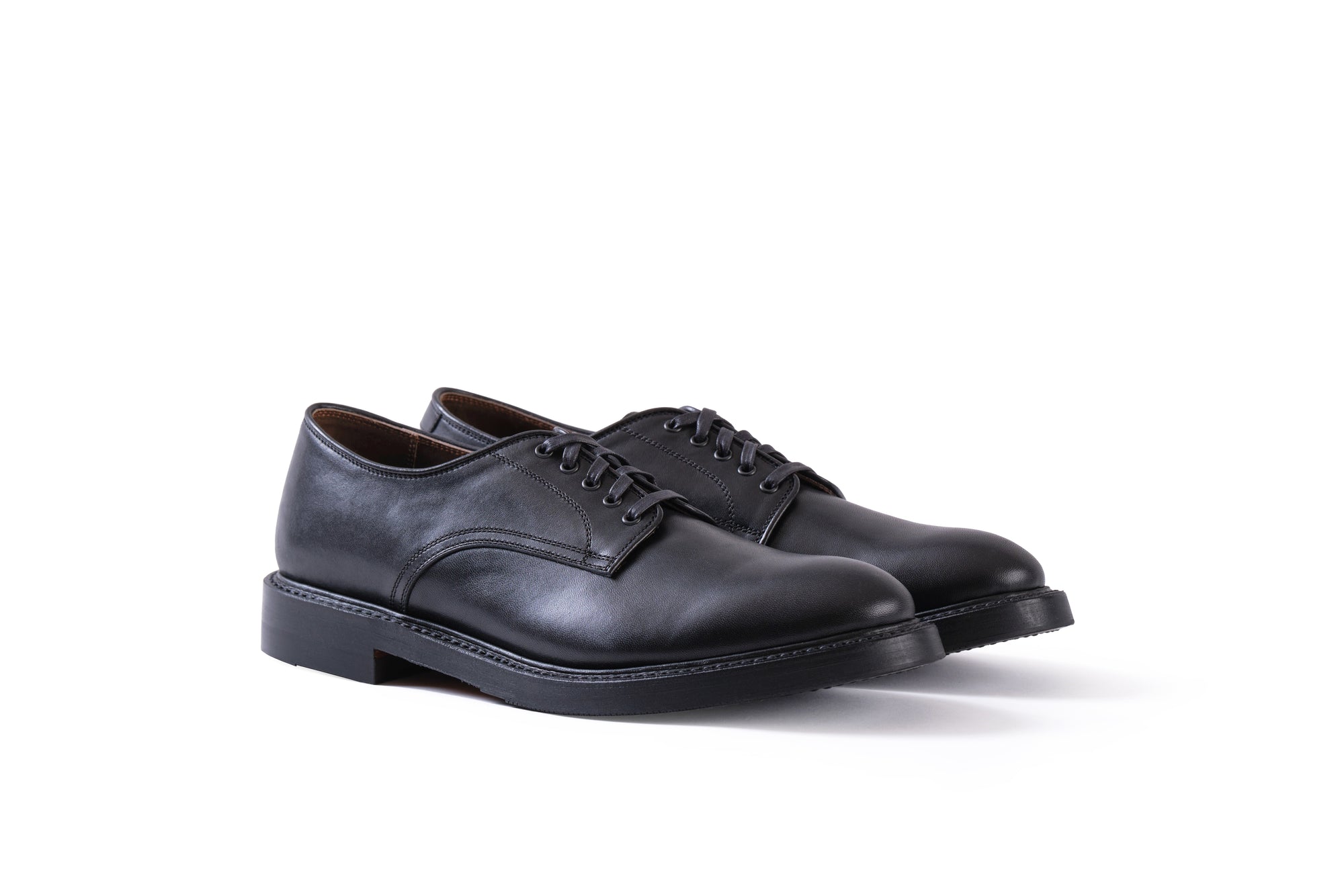 (Pre-Order FW26) John Lofgren Bootmaker Wayfarer Derby - Shinki Hikaku Horsehide Black