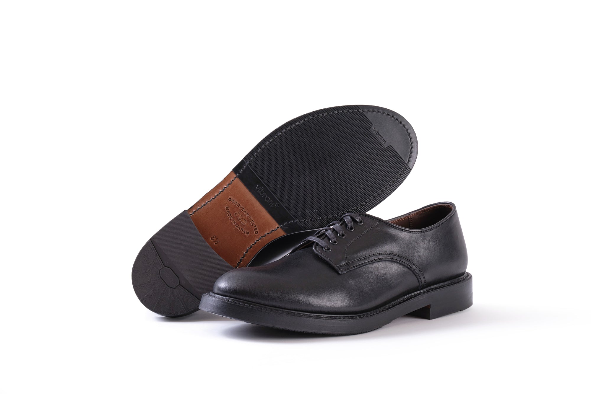 (Pre-Order FW26) John Lofgren Bootmaker Wayfarer Derby - Shinki Hikaku Horsehide Black