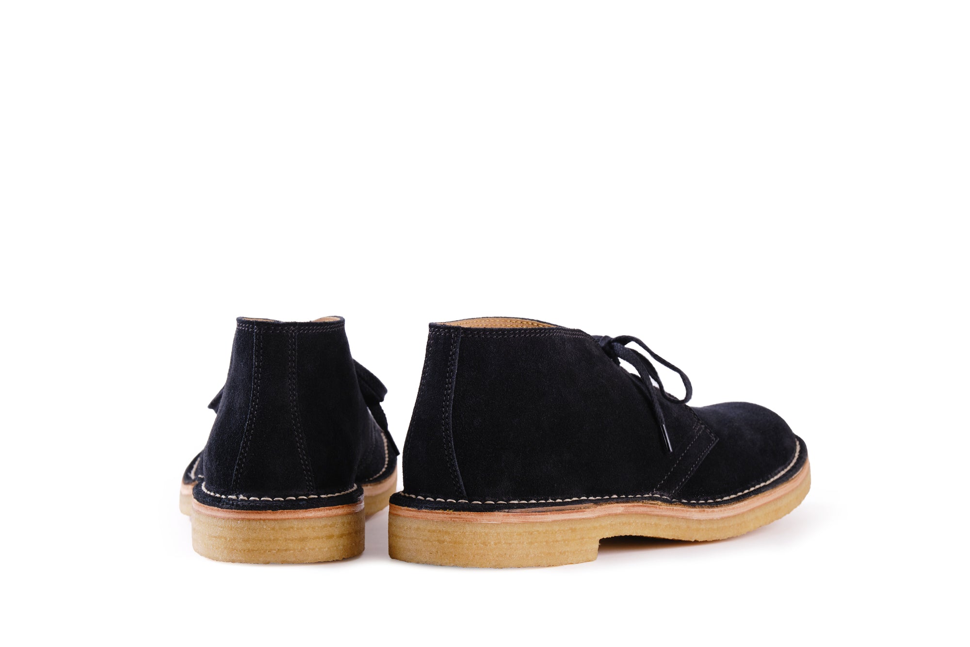 (Pre-Order FW26) John Lofgren Military Desert Boot - Japanese Suede Black