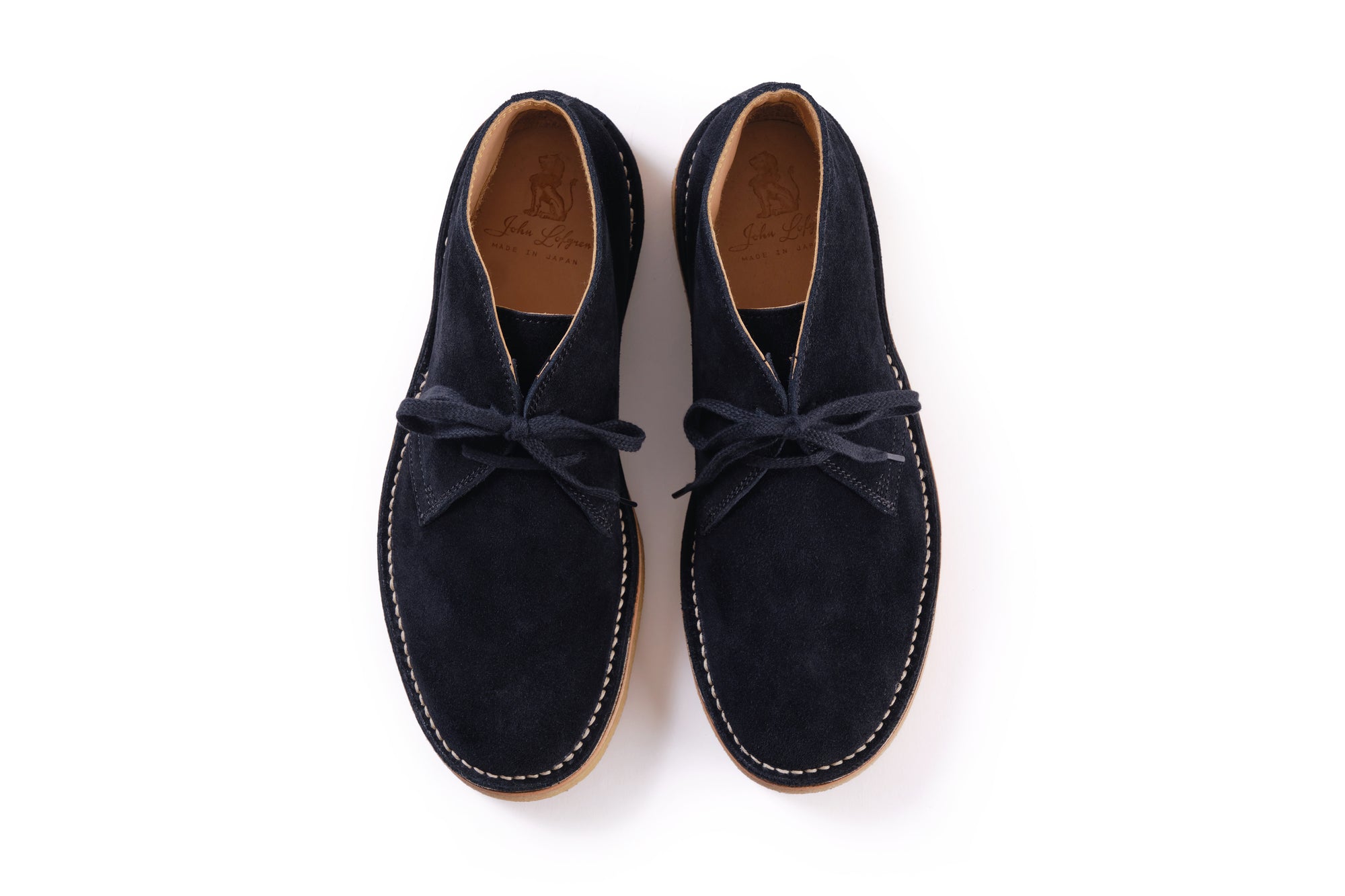 (Pre-Order FW26) John Lofgren Military Desert Boot - Japanese Suede Black