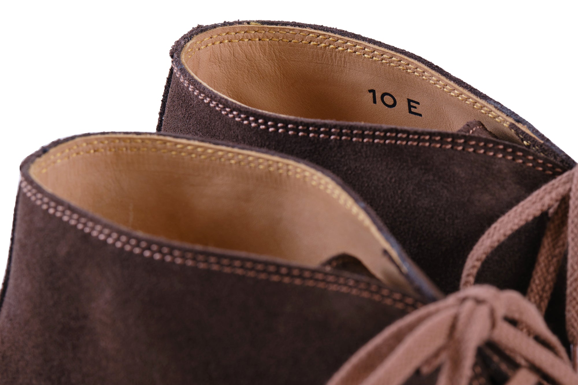 (Pre-Order FW26) John Lofgren Military Desert Boot - Japanese Suede Dark Brown