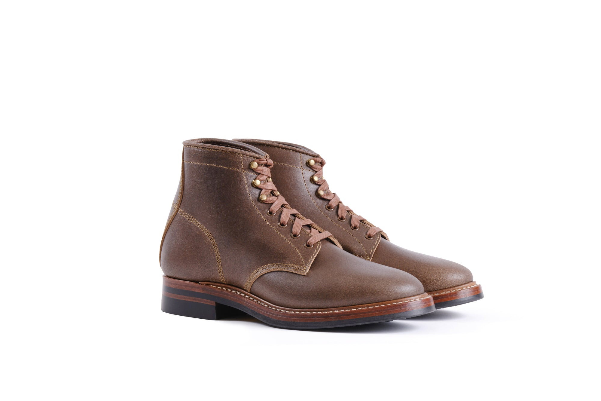 (Pre-Order SS26) John Lofgren El Capitan Boots - Horween Waxed Flesh Natural