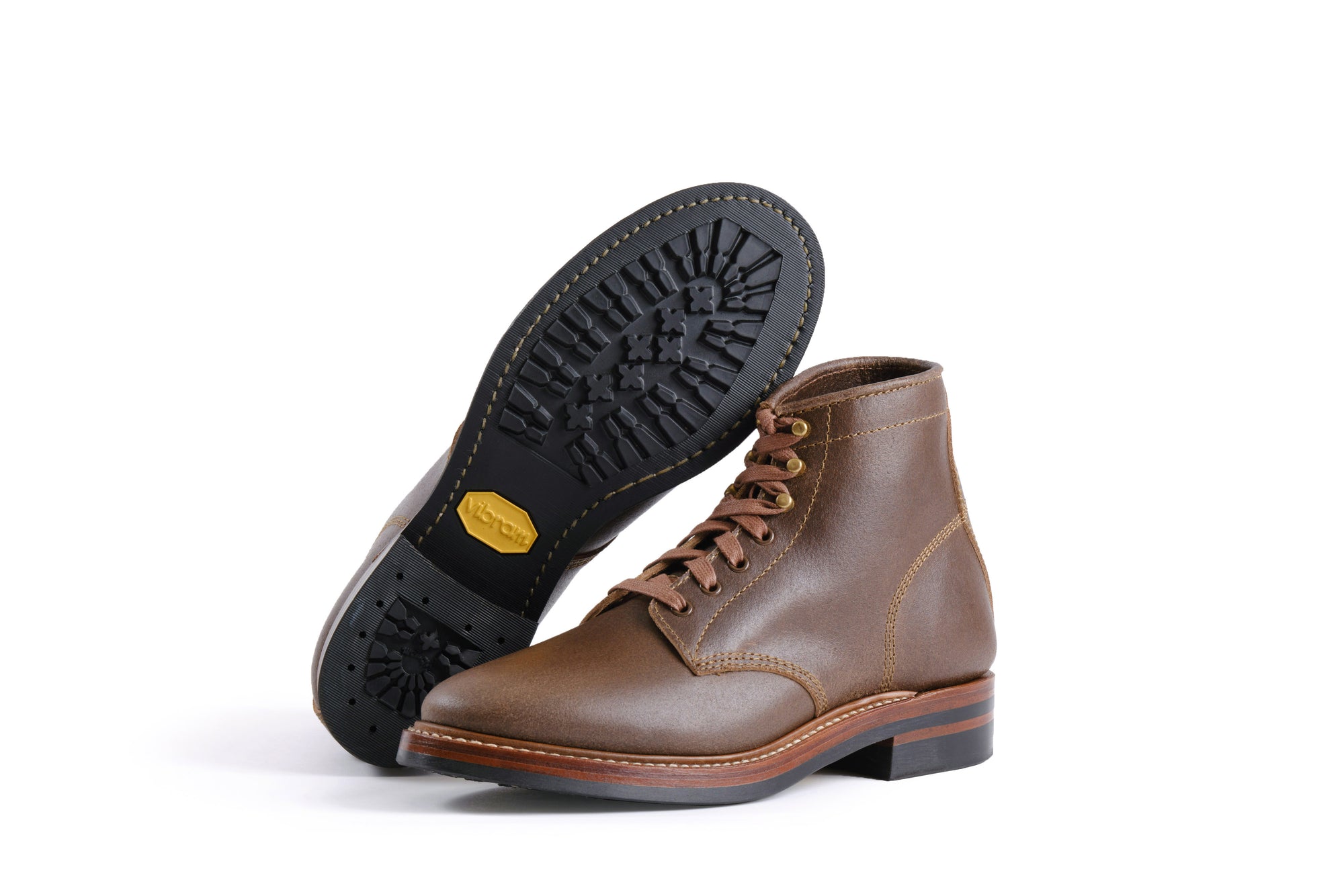 (Pre-Order SS26) John Lofgren El Capitan Boots - Horween Waxed Flesh Natural