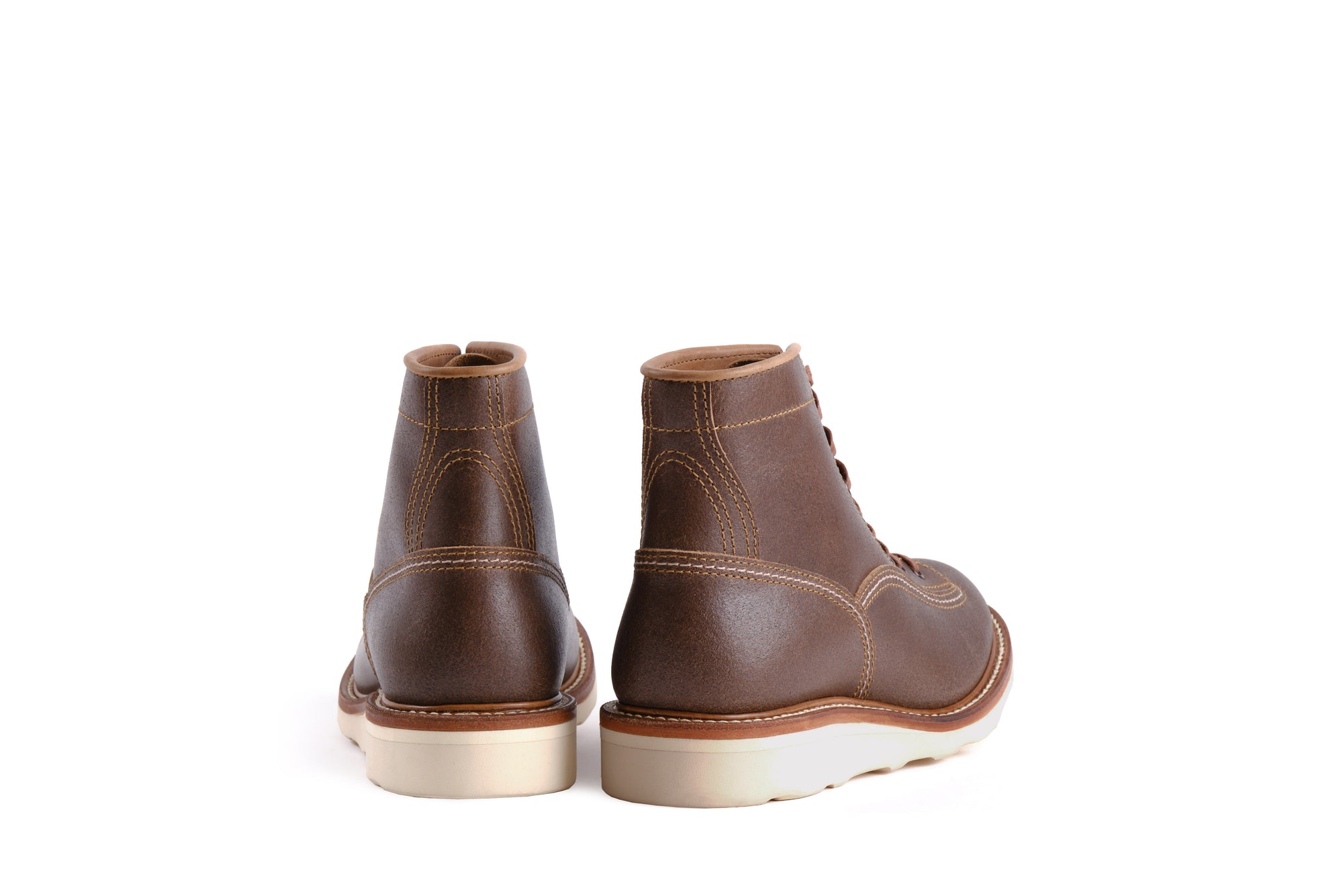 (Pre-Order SS26) John Lofgren Donkey Puncher Boots - Horween Waxed Flesh Natural