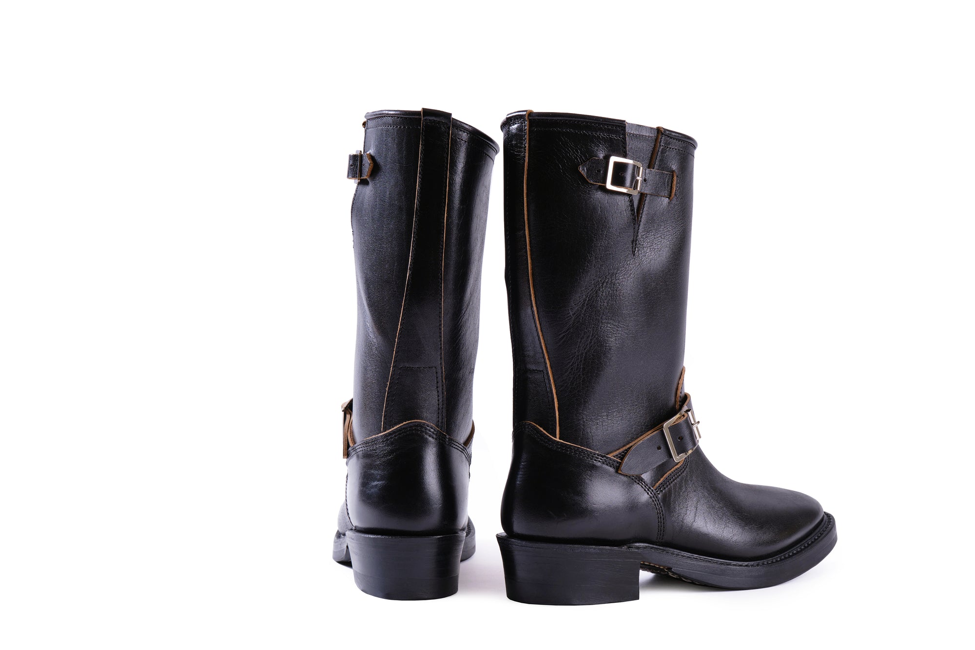 (Pre-Order FW26) John Lofgren Bootmaker Railmaster Engineer Boot - Shinki Hikaku Horsebutt Black