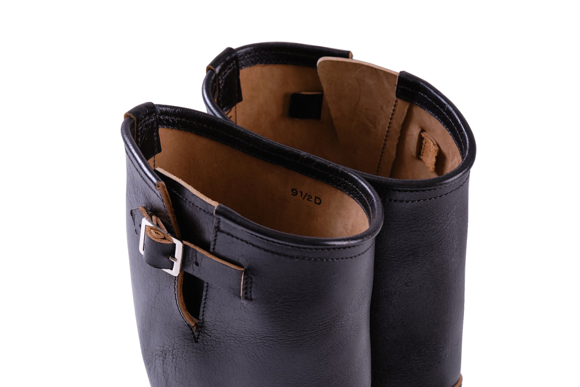 (Pre-Order FW26) John Lofgren Bootmaker Railmaster Engineer Boot - Shinki Hikaku Horsebutt Black