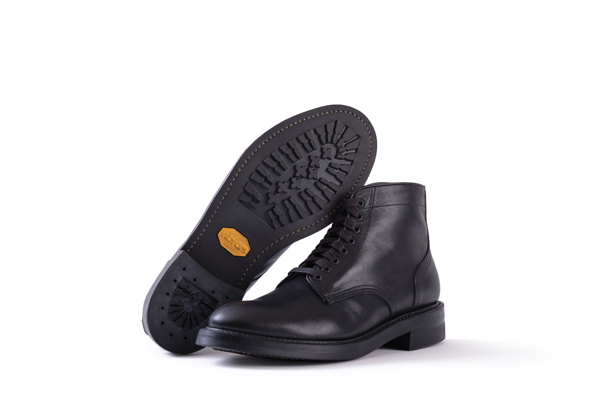 (Pre-Order FW26) John Lofgren Bootmaker Highland Boot - Shinki Hikaku Horsehide Black