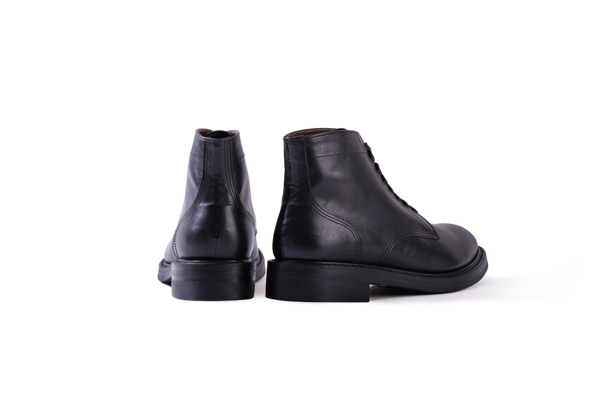 (Pre-Order FW26) John Lofgren Bootmaker Highland Boot - Shinki Hikaku Horsehide Black