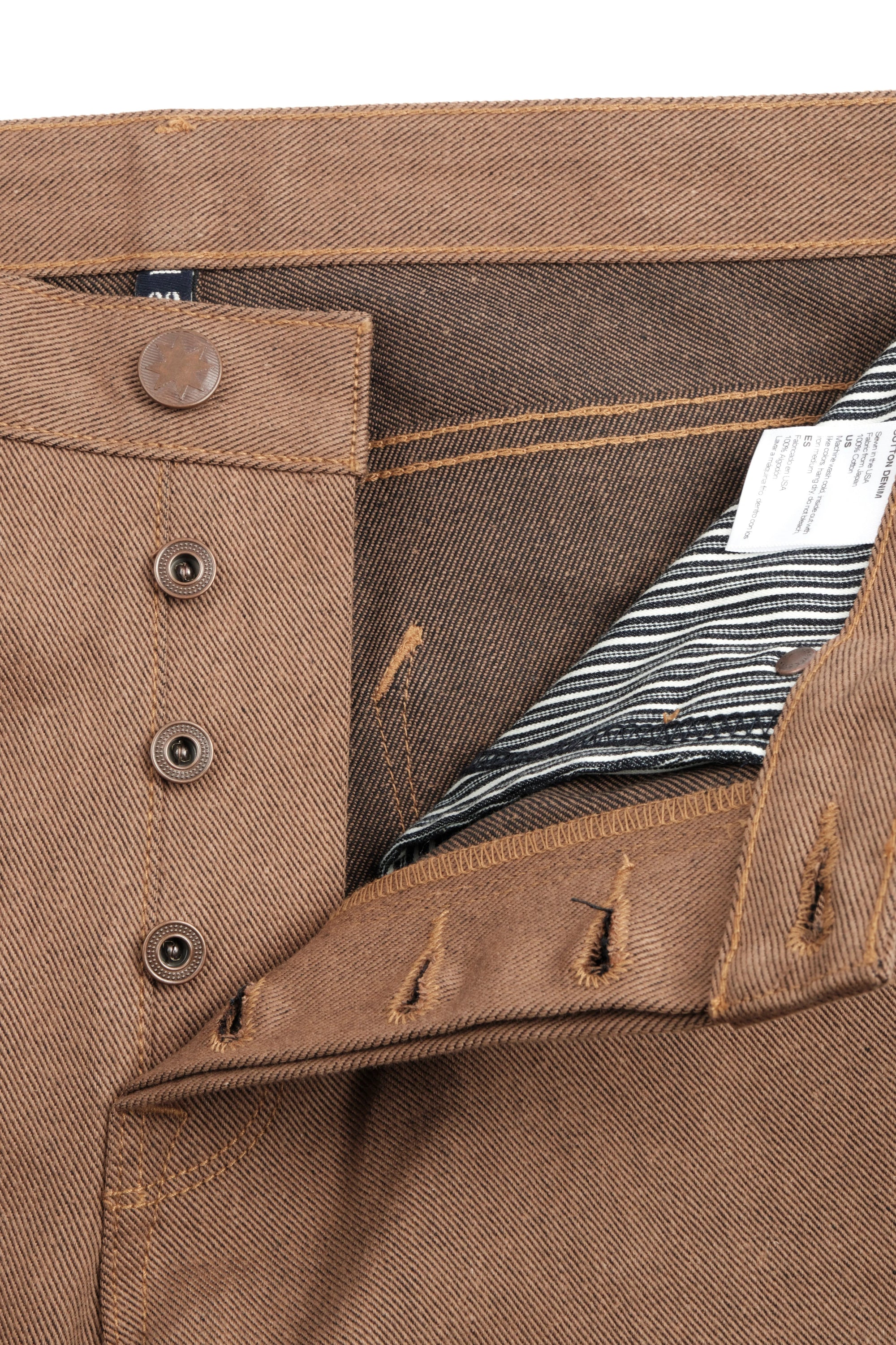 Freenote Cloth Rios - 15oz Brown Denim