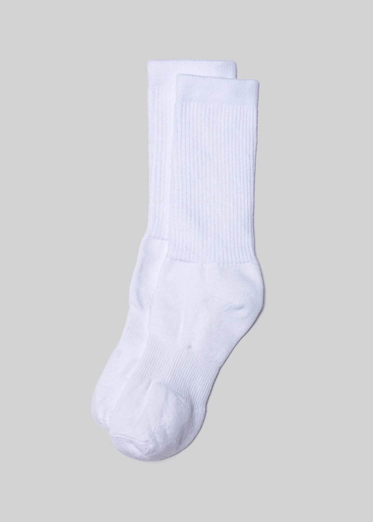 American Trench Mil-Spec Socks in white laid flat