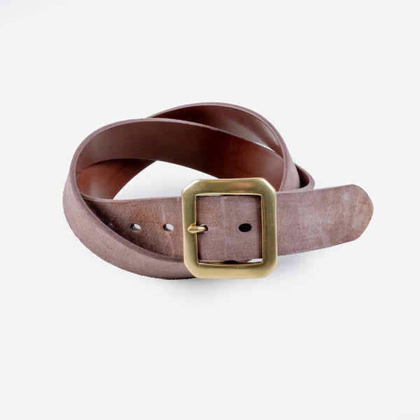 小物 BRIEFING BUCKLE LEATHER BELT FLYERRER Metal Claw Buckle Leather Belt