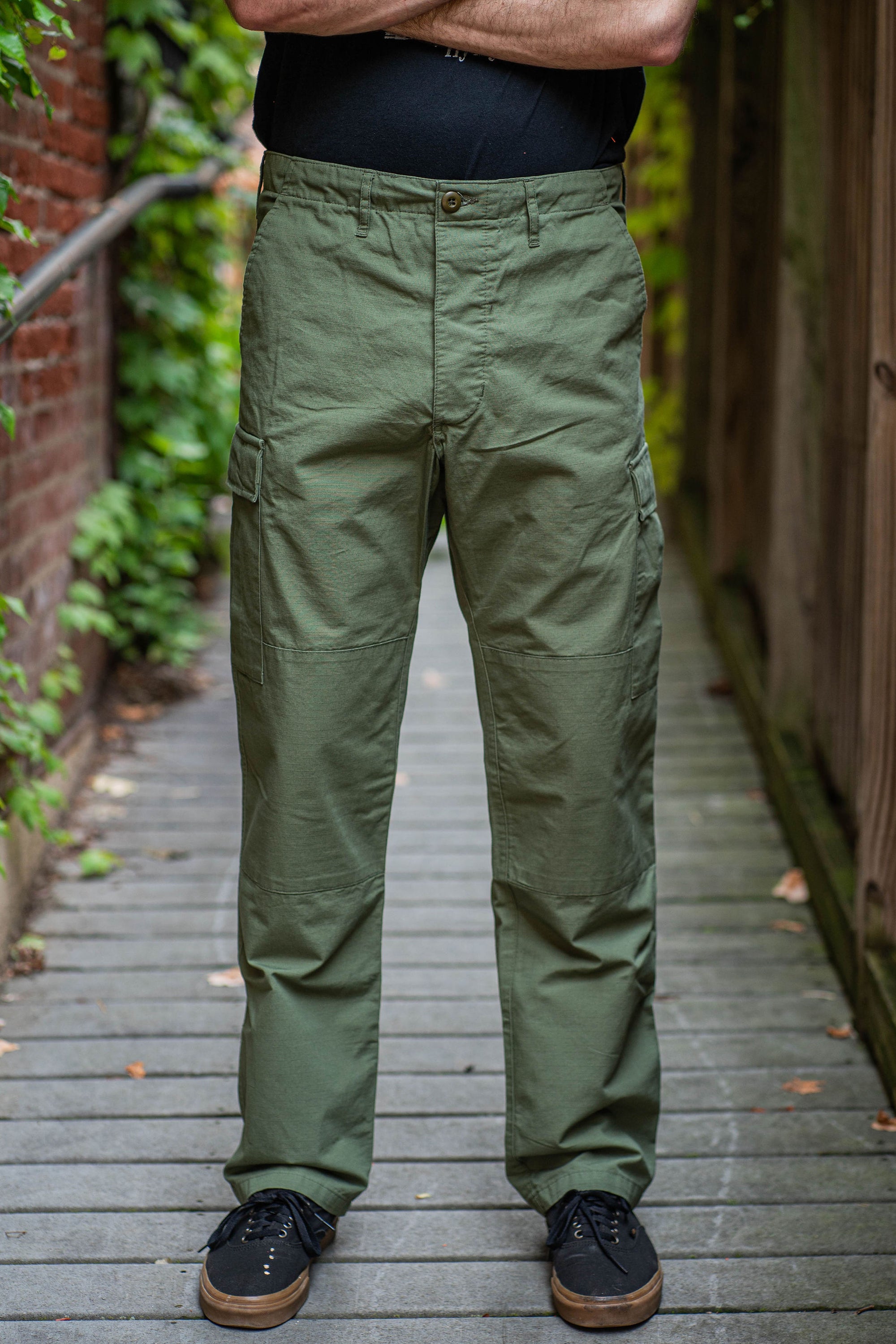 Martin Stacked - El Dorado Cargo Pants (Army Green)