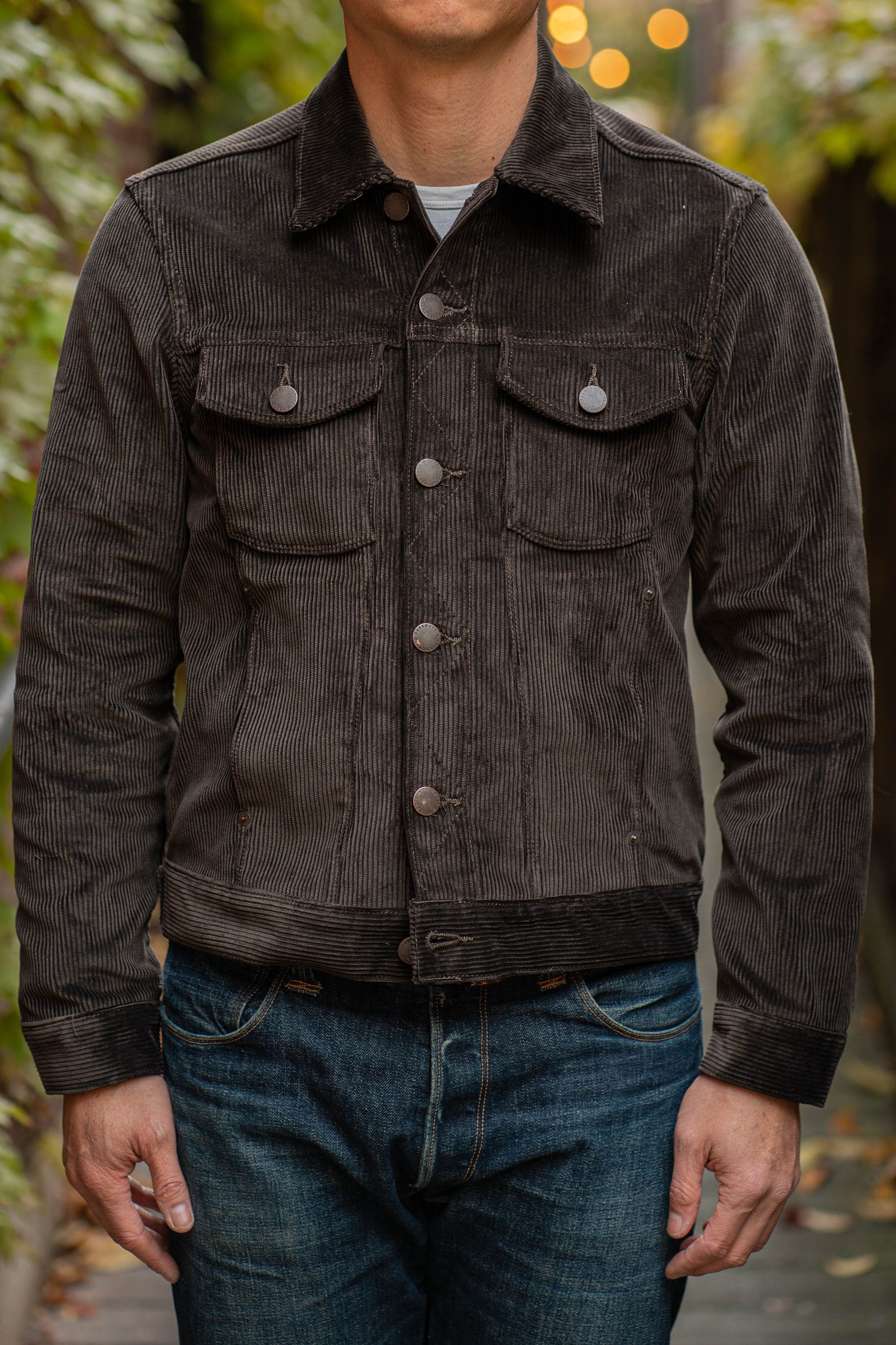 Dark Teal Denim Shirt Jacket – Luxire Custom Clothing