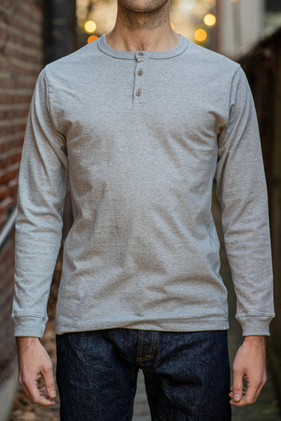 XTONZのXTT120 Jenna Fade Washing Henley Neck Long Sleeve XTONZ] JENNA FADE WASHING HENLEY NECK LONG SLEEVE☆大人気