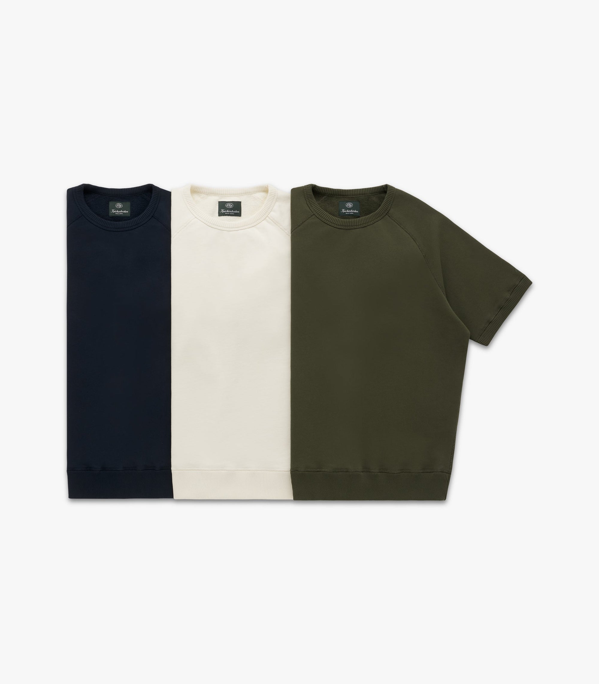 Knickerbocker Raglan Runner Crew - Navy